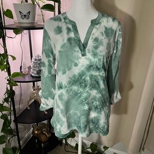 Simply Vera by Vera Wang Women’s Tie Dye Blouse